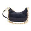 Bags * | Maria Oliver Online Mini 'Mia' Caiman Leather Hobo Bag