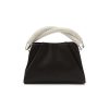 Bags * | Rodo Clearance 'Bernice' Stone Embellished Handle Satin Handbag