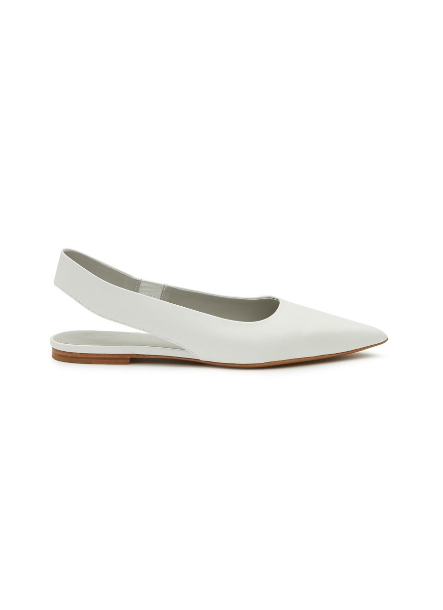 Shoes * | Equil Fashion 'Geneva' Leather Slingback Flats