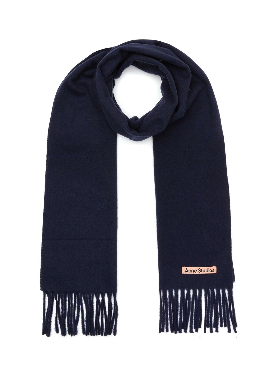 Accessories * | Acne Studios Shop Wool Fringed Scarf