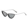 Accessories * | Online Miss Dior Sharp Cat Eye Crystal Detail Sunglasses