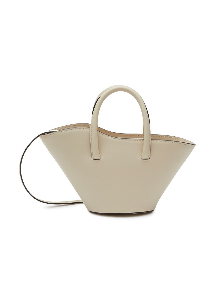 Bags * | Little Liffner Closeout Sale Micro 'Tulip' Wavy Rim Leather Tote Bag