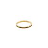 Accessories * | Eyem Outlet 18K Gold Plated Sterling Silver Enamel Slim Band Ring