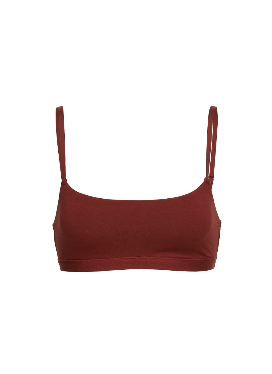 Shoes * | Skims Discount Cotton Jersey Scoop Bralette