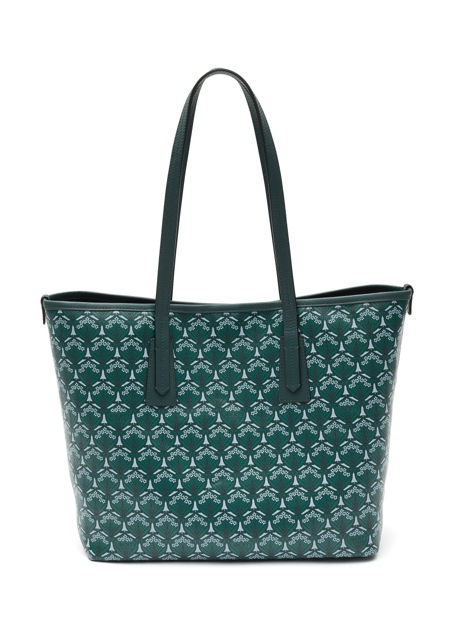 Bags * | Liberty London Discount 'Iphis Little Marlborough' Printed Canvas Tote Bag