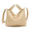 Bags * | Bottega Veneta Good Quality 'Bowling Cassette' Woven Leather Bag