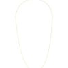 Accessories * | Eyem Flash Sale 18K Gold Plated Sterling Silver Classic Cable Link Chain Necklace 50Cm