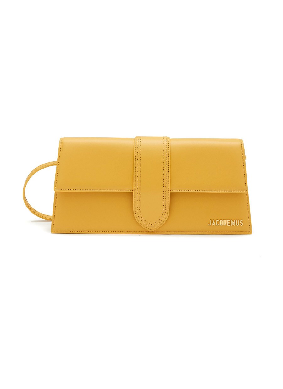 Bags * | Jacquemus Good Quality 'Le Bambino Long' Leather Shoulder Bag