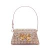 Bags * | Self-Portrait Discount Mini 'Bow' Boucle Shoulder Bag