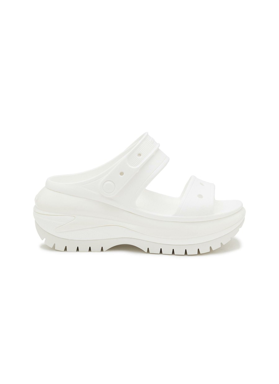 Shoes * | Crocs Outlet Sale 'Mega Crush' Double Band Platform Sandals