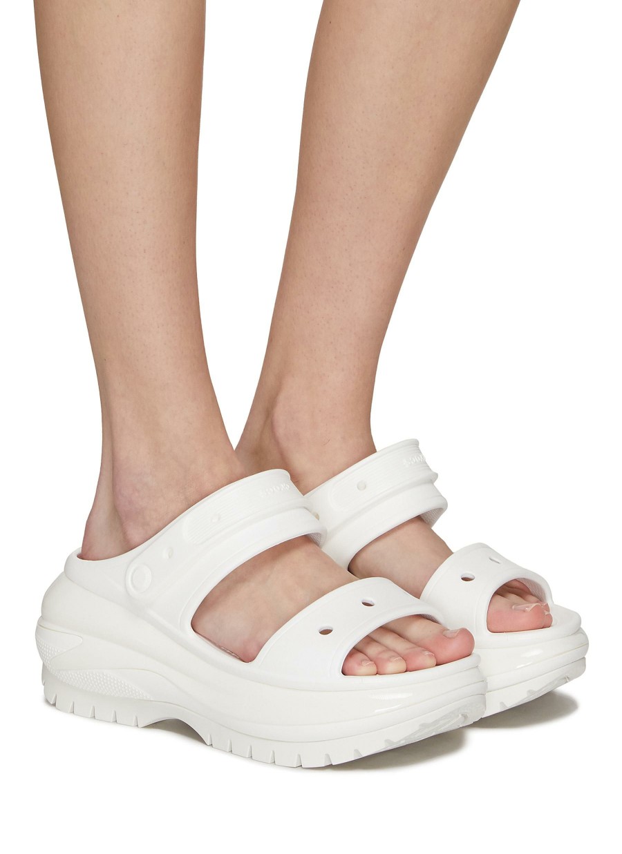 Shoes * | Crocs Outlet Sale 'Mega Crush' Double Band Platform Sandals