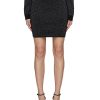 Clothing * | Versace Outlet La Greca Jacquard Lurex Mini Pencil Skirt