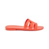 Shoes * | Sam Edelman Tendy Style 'Bay Jelly' Logo Cut Out Slides