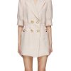 Clothing * | Blaze Milano Online 'Anyway' Peak Lapel Double Breasted Short Sleeve Blazer Dress