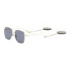 Accessories * | Gucci Free Delivery Discoball Charm Metal Frame Grey Lens Sunglasses