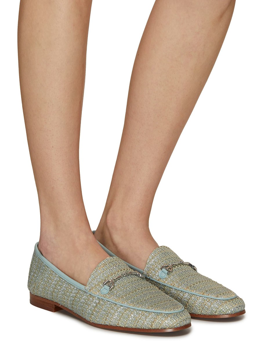 Shoes * | Sam Edelman Outlet 'Loraine' Horsebit Almond Toe Boucle Loafers