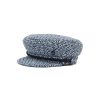 Accessories * | Maison Michel Quick Delivery 'New Abby' Contrasting Cord Tweed Sailor Cap