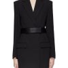 Clothing * | Alexander Wang Clearance Belted Tailored Blazer Dress