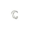 Accessories * | Missoma Discount 'Claw' Lacuna Rhodium Plated Sterling Silver Ear Cuff