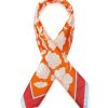 Accessories * | Liberty London Clearance 'Poppy And Daisy' Silk Twill Scarf