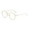 Accessories * | Gucci Shop Square Metal Frame Logo Temple Optical Glasses