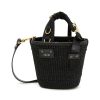 Bags * | Sacai Clearance Micro 'Hybrid Marche' Rattan Bucket Bag