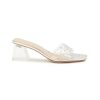 Shoes * | Gianvito Rossi Best Sale 55 Crystal Embellished Square Toe Mules