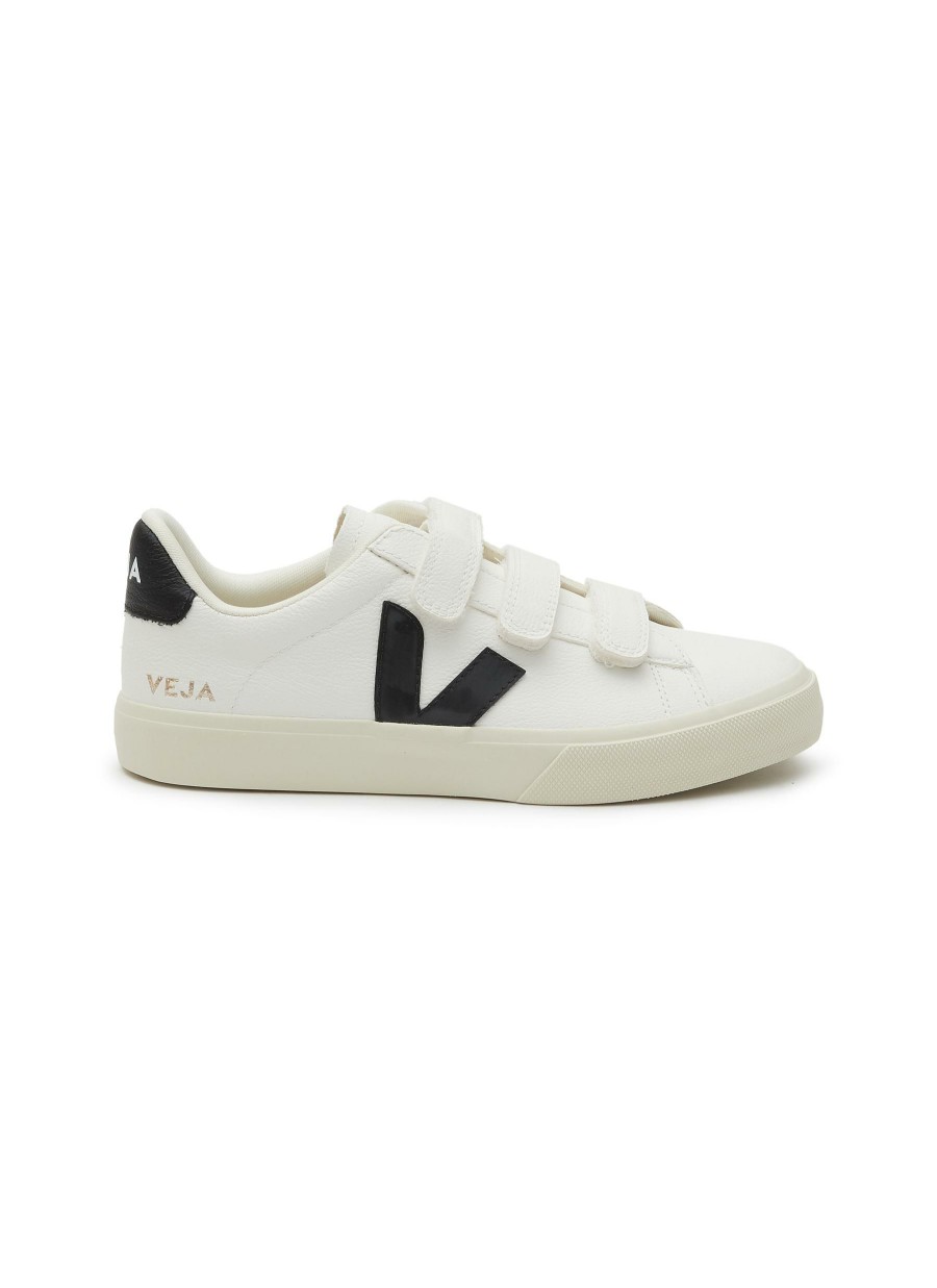 Shoes * | Veja Crazy Deals 'Recife' Low Top Triple Velcro Chromefree Leather Sneakers