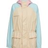 Clothing * | Pangaia Fashion Recycled Nylon Color Block Hooded Jacket