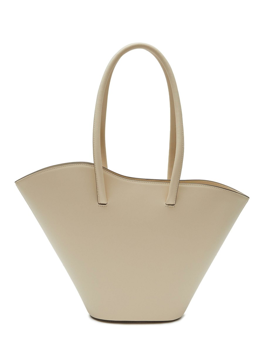 Bags * | Little Liffner Fashion Tall 'Tulip' Wavy Rim Leather Tote Bag