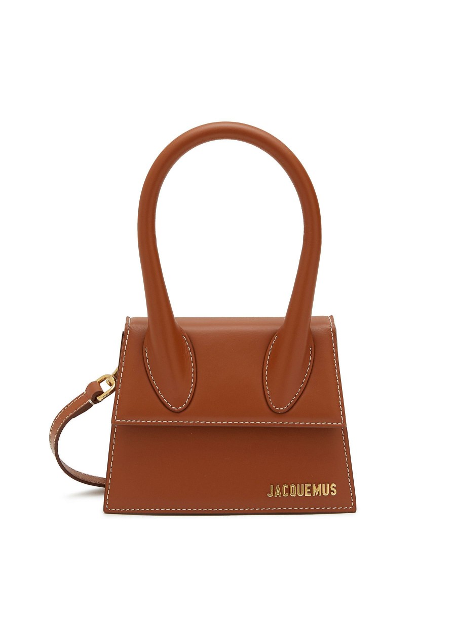 Bags * | Jacquemus Closeout Sale 'Le Chiquito Moyen' Leather Shoulder Bag