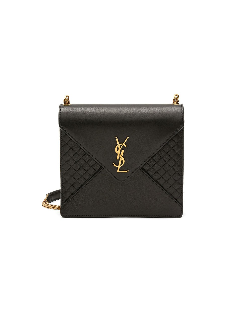 Bags * | Saint Laurent Best Sellers 'Gaby' Quilted Leather Shoulder Bag