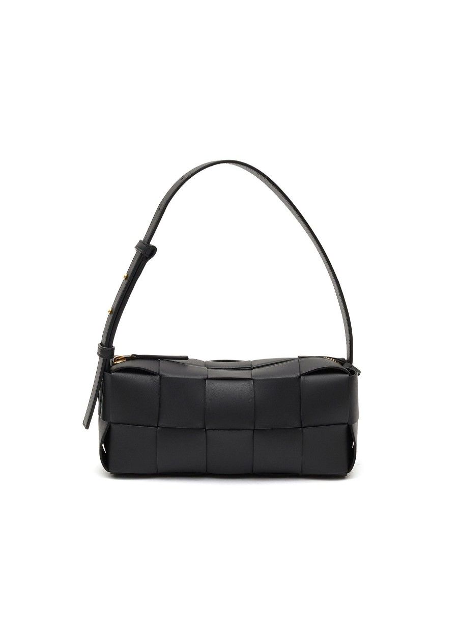 Bags * | Bottega Veneta Online Small 'Brick Cassette' Intreccio Nappa Leather Bag