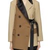 Clothing * | Sacai Fashion Belted Asymmetric Double Breasted Jacket