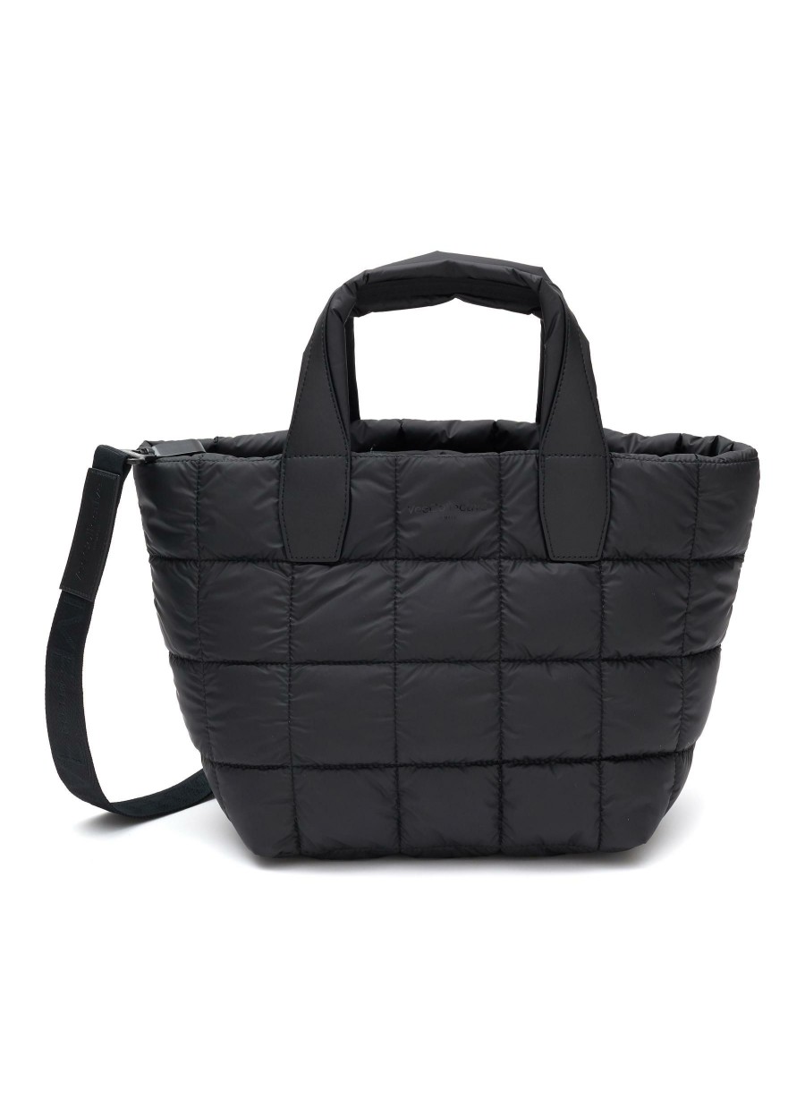 Bags * | Veecollective Excellent Quality Small 'Porter' Gridded Nylon Quilt Tote Bag