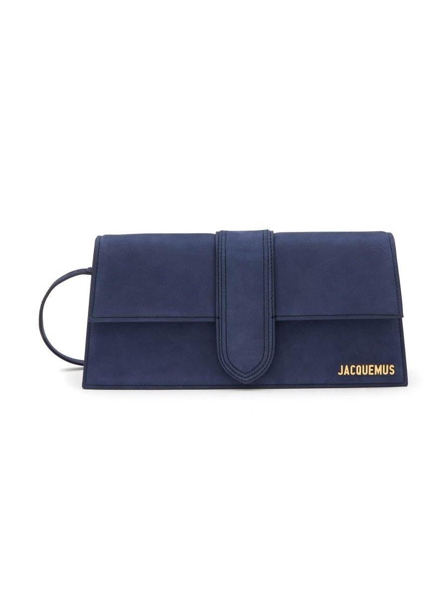 Bags * | Jacquemus Online 'Le Bambino Long' Suede Shoulder Bag