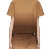 Clothing * | Dion Lee Tendy Style Sunfade Padded Applique Crewneck Short Sleeve T-Shirt