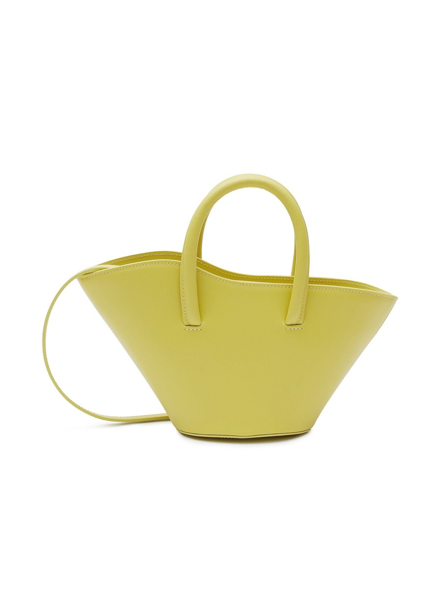 Bags * | Little Liffner Shop Micro 'Tulip' Wavy Rim Leather Tote Bag