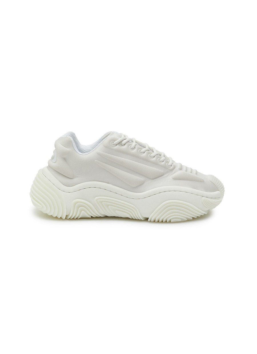 Shoes * | Alexander Wang Discount 'Vortex' Lycra Chunky Low Top Lace Up Sneakers