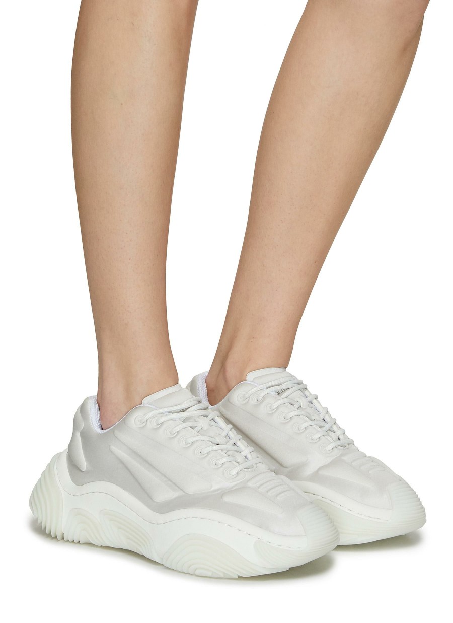 Shoes * | Alexander Wang Discount 'Vortex' Lycra Chunky Low Top Lace Up Sneakers