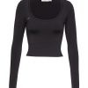 Clothing * | Pangaia Excellent Quality Activewear 3.0 Active Long Sleeve Crop Top