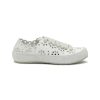 Shoes * | Pedro Garcia Premium 'Parlin' Laser Cut Detail Satin Lace Up Sneakers