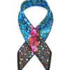 Accessories * | Liberty London Discount 'Floral Medley' All Over Graphic Silk Scarf