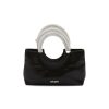 Bags * | Cult Gaia Hot Sale 'Nika' Crystal Embellished Tubular Handle Satin Bag