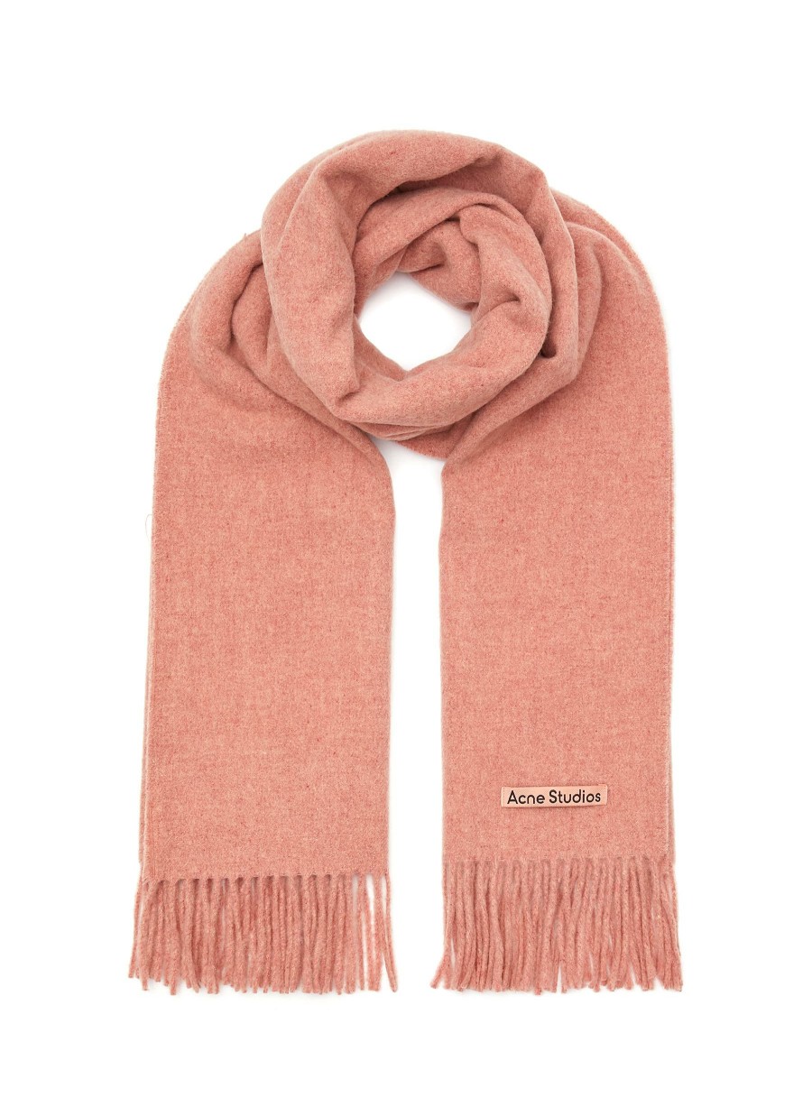 Accessories * | Acne Studios Quick Delivery Wool Fringed Scarf