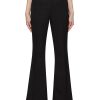 Clothing * | Roland Mouret Online Flat Front High Rise Flared Pants