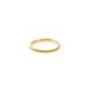 Accessories * | Eyem Excellent Quality 18K Gold Plated Sterling Silver Enamel Slim Band Ring