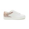 Shoes * | Jimmy Choo Excellent Quality 'Rome' Low Top Lace Up Glitter Leather Sneakers