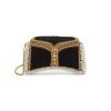 Bags * | Mae Cassidy Tendy Style 'Zeenat' Pearl Crystal Embellished Velvet Crossbody Bag