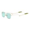 Accessories * | Gucci Shop Pineapple Charm Metal Frame Green Lens Sunglasses